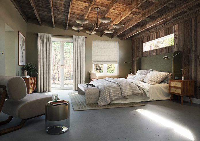 Mirdif, Studland Sand - Made to Measure Curtains - Image 8